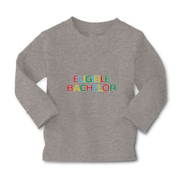 Baby Clothes Eligible Bachelor Monogram Letters Boy & Girl Clothes Cotton