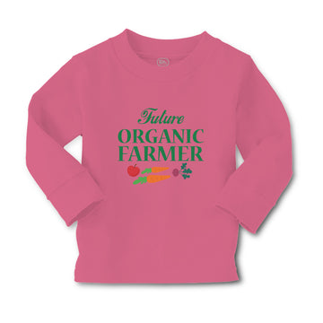 Baby Clothes Future Organic Farmer Harvests and Sell Vegetables Cotton