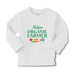 Baby Clothes Future Organic Farmer Harvests and Sell Vegetables Cotton - Cute Rascals