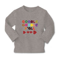 Baby Clothes Gobble Gobble Y'All Love Pattern with Heart Boy & Girl Clothes