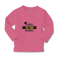 Baby Clothes Gobble til You Wobble with Silhouette Hat Boy & Girl Clothes Cotton - Cute Rascals