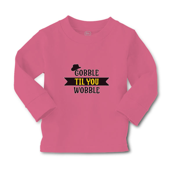 Baby Clothes Gobble til You Wobble with Silhouette Hat Boy & Girl Clothes Cotton - Cute Rascals
