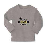 Baby Clothes Gobble til You Wobble with Silhouette Hat Boy & Girl Clothes Cotton - Cute Rascals