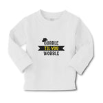 Baby Clothes Gobble til You Wobble with Silhouette Hat Boy & Girl Clothes Cotton - Cute Rascals