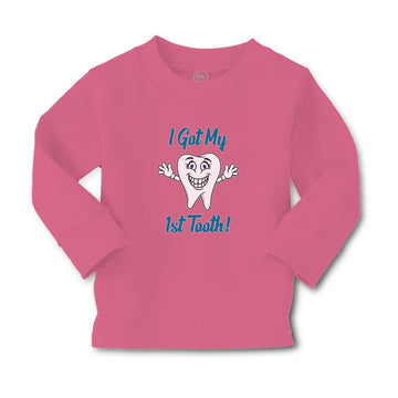 Baby Clothes Keep Calm I Got My 1St Tooth! Smiling Boy & Girl Clothes Cotton