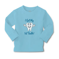 Baby Clothes Keep Calm I Got My 1St Tooth! Smiling Boy & Girl Clothes Cotton - Cute Rascals
