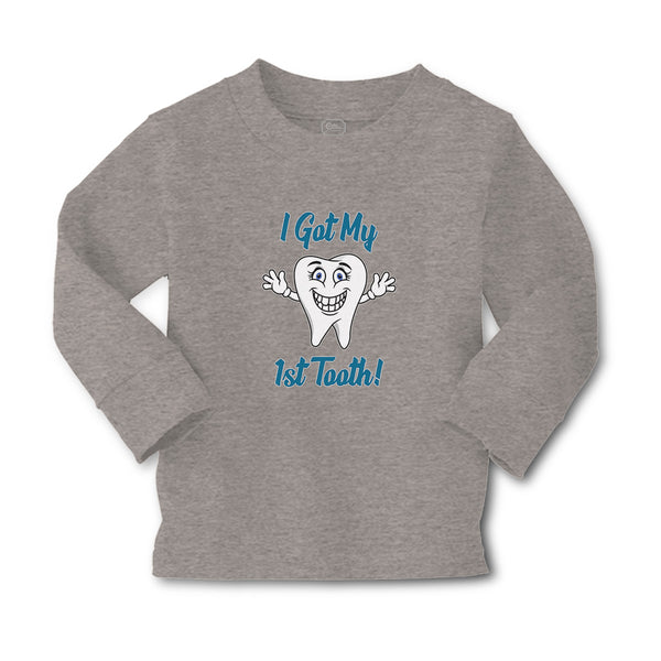 Baby Clothes Keep Calm I Got My 1St Tooth! Smiling Boy & Girl Clothes Cotton - Cute Rascals