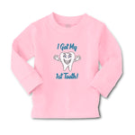 Baby Clothes Keep Calm I Got My 1St Tooth! Smiling Boy & Girl Clothes Cotton - Cute Rascals
