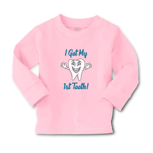 Baby Clothes Keep Calm I Got My 1St Tooth! Smiling Boy & Girl Clothes Cotton - Cute Rascals