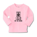 Baby Clothes I Just Did 9 Months on The Inside Boy & Girl Clothes Cotton