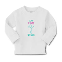 Baby Clothes I Love My Nanny This Much Boy & Girl Clothes Cotton - Cute Rascals