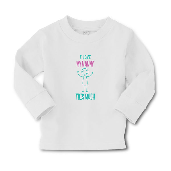 Baby Clothes I Love My Nanny This Much Boy & Girl Clothes Cotton - Cute Rascals