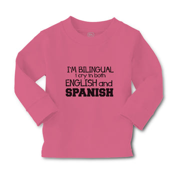 Baby Clothes I'M Bilingual I Cry in Both English and Spanish Foreign Language