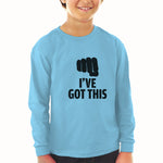 Baby Clothes I'Ve Got This Silhouette Hand Gesture Hitting with A Fist Cotton - Cute Rascals
