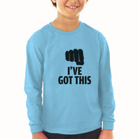 Baby Clothes I'Ve Got This Silhouette Hand Gesture Hitting with A Fist Cotton - Cute Rascals