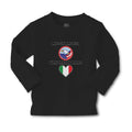 Baby Clothes Made in America with Italian Parts National Flag and Bald Eagle Usa