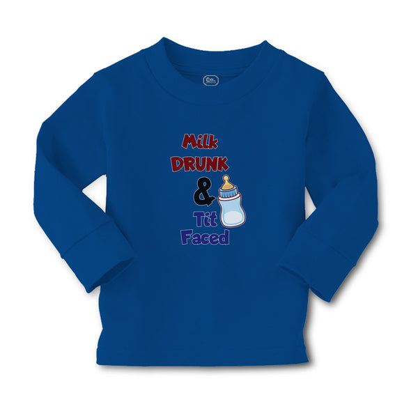 Baby Clothes Milk Drunk & Tit Faced with Feeding Bottle Boy & Girl Clothes - Cute Rascals