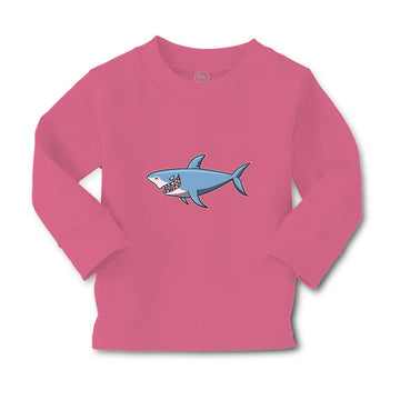Baby Clothes Hungry Shark Swimming and Searching for Hunting Boy & Girl Clothes