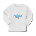 Baby Clothes Hungry Shark Swimming and Searching for Hunting Boy & Girl Clothes - Cute Rascals