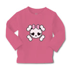 Baby Clothes Cross Bone Skull with Bow Boy & Girl Clothes Cotton - Cute Rascals
