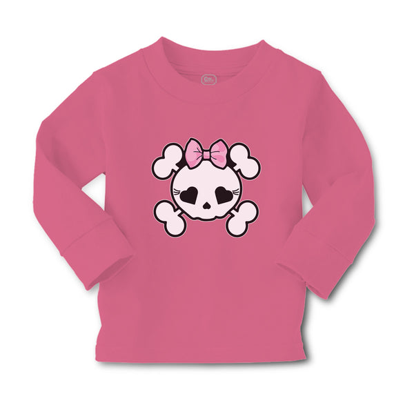 Baby Clothes Cross Bone Skull with Bow Boy & Girl Clothes Cotton - Cute Rascals