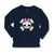 Baby Clothes Cross Bone Skull with Bow Boy & Girl Clothes Cotton - Cute Rascals
