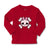 Baby Clothes Cross Bone Skull with Bow Boy & Girl Clothes Cotton - Cute Rascals