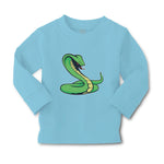 Baby Clothes Green King Cobra Serpent Venomous Boy & Girl Clothes Cotton - Cute Rascals