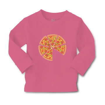 Baby Clothes Pizza Slice with Mozzarella Cheese Boy & Girl Clothes Cotton