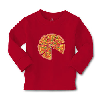 Baby Clothes Pizza Slice with Mozzarella Cheese Boy & Girl Clothes Cotton