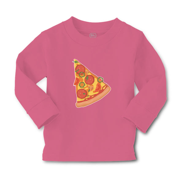 Baby Clothes Slice of Fresh Italian Classic Pepperoni Pizza Boy & Girl Clothes - Cute Rascals