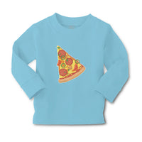 Baby Clothes Slice of Fresh Italian Classic Pepperoni Pizza Boy & Girl Clothes - Cute Rascals
