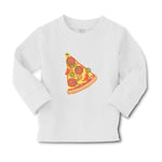 Baby Clothes Slice of Fresh Italian Classic Pepperoni Pizza Boy & Girl Clothes - Cute Rascals