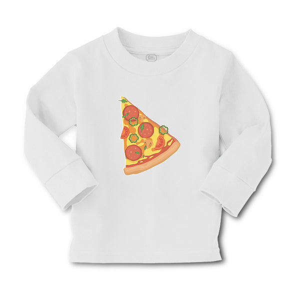 Baby Clothes Slice of Fresh Italian Classic Pepperoni Pizza Boy & Girl Clothes - Cute Rascals