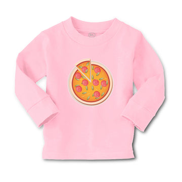 Baby Clothes Restaurants Pizza with Delicious Taste Pepperoni Pizza Cotton