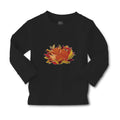 Baby Clothes Sleeping Fox on Autumn Bushy Leaves and Flower Boy & Girl Clothes