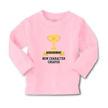 Baby Clothes Achievement New Character Created with Gold Trophy Cotton