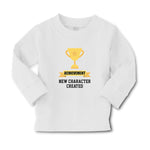 Baby Clothes Achievement New Character Created with Gold Trophy Cotton - Cute Rascals