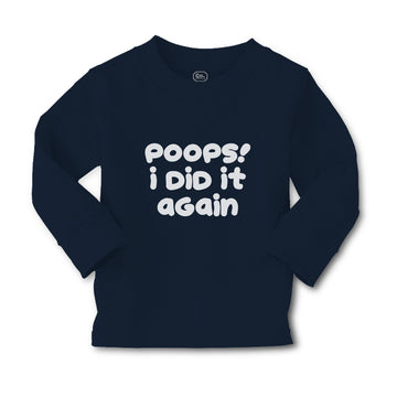 Baby Clothes Poops! I Did It Again Boy & Girl Clothes Cotton