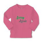 Baby Clothes Sassy Lassie Typography Letter Boy & Girl Clothes Cotton - Cute Rascals