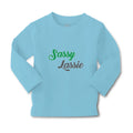 Baby Clothes Sassy Lassie Typography Letter Boy & Girl Clothes Cotton