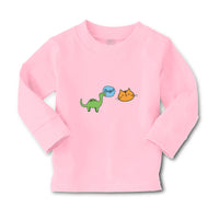 Baby Clothes Sup Toy Dinosaur and Cat Face Boy & Girl Clothes Cotton - Cute Rascals