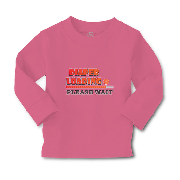 Baby Clothes Diaper Loading Please Wait Boy & Girl Clothes Cotton - Cute Rascals