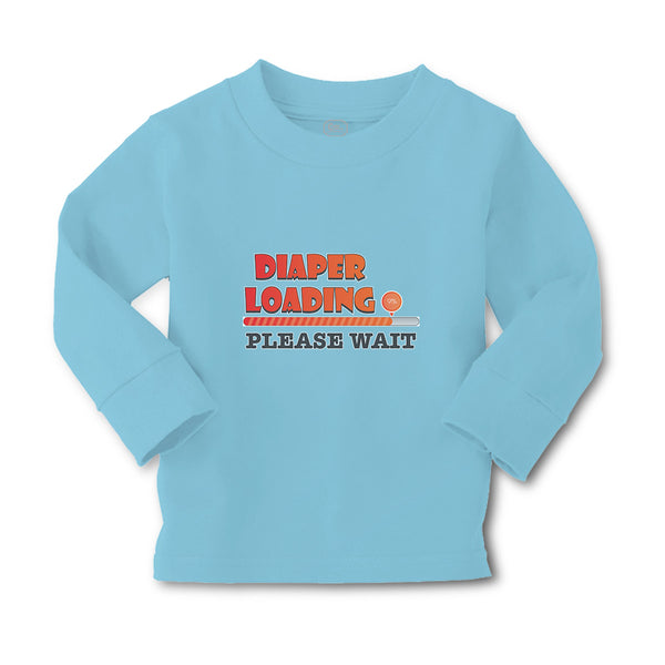 Baby Clothes Diaper Loading Please Wait Boy & Girl Clothes Cotton - Cute Rascals