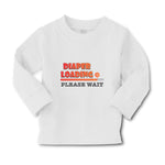 Baby Clothes Diaper Loading Please Wait Boy & Girl Clothes Cotton - Cute Rascals