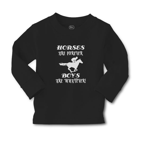 Baby Clothes Horses Are Forever Boys Are Whatever! Boy & Girl Clothes Cotton - Cute Rascals