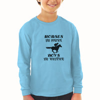 Baby Clothes Horses Are Forever Boys Are Whatever! Boy & Girl Clothes Cotton - Cute Rascals