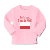 Baby Clothes I'M Cute, I Must Be Polish! Poland National Flag Central Europe - Cute Rascals