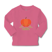 Baby Clothes Little Orange Pumpkin with Stem and Leaf Boy & Girl Clothes Cotton - Cute Rascals