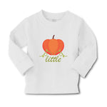 Baby Clothes Little Orange Pumpkin with Stem and Leaf Boy & Girl Clothes Cotton - Cute Rascals